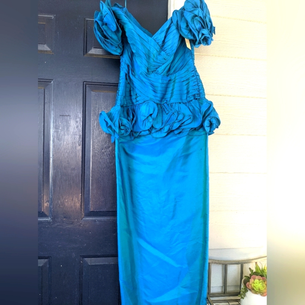 Vintage off shoulder gown